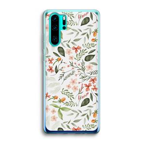 CaseCompany Sweet little flowers: Huawei P30 Pro Transparant Hoesje