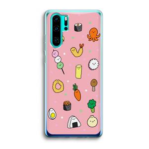 CaseCompany Happy bento friends: Huawei P30 Pro Transparant Hoesje