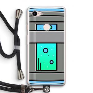 CaseCompany Chug Bottle: Pixel 3 Transparant Hoesje met koord