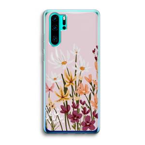 CaseCompany Painted wildflowers: Huawei P30 Pro Transparant Hoesje