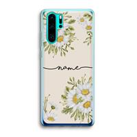 CaseCompany Daisies: Huawei P30 Pro Transparant Hoesje