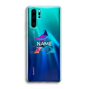 CaseCompany Abstract Spectrum: Huawei P30 Pro Transparant Hoesje