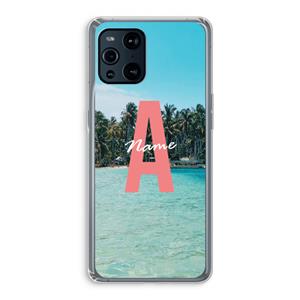 CaseCompany Pacific Dream: Oppo Find X3 Pro Transparant Hoesje
