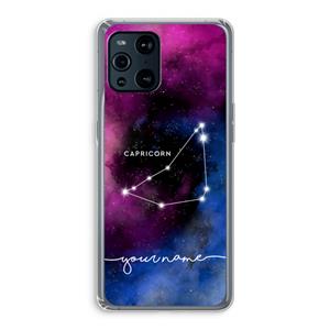 CaseCompany Sterrenbeeld - Donker: Oppo Find X3 Pro Transparant Hoesje