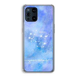 CaseCompany Sterrenbeeld - Licht: Oppo Find X3 Pro Transparant Hoesje