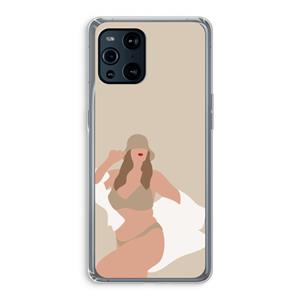 CaseCompany One of a kind: Oppo Find X3 Pro Transparant Hoesje
