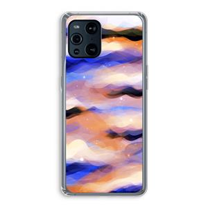 CaseCompany Donkere Wolken: Oppo Find X3 Pro Transparant Hoesje