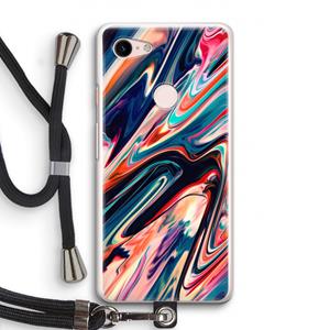 CaseCompany Quantum Being: Pixel 3 Transparant Hoesje met koord