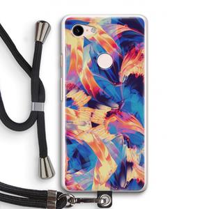 CaseCompany Tuesday Night: Pixel 3 Transparant Hoesje met koord