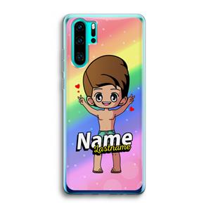 CaseCompany Chibi Maker man: Huawei P30 Pro Transparant Hoesje