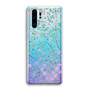 CaseCompany Sierlijke bloemen: Huawei P30 Pro Transparant Hoesje