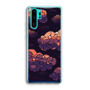 CaseCompany Patroon Wolken: Huawei P30 Pro Transparant Hoesje