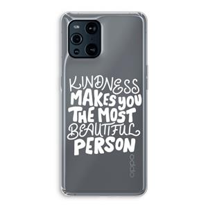 CaseCompany The prettiest: Oppo Find X3 Pro Transparant Hoesje