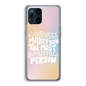CaseCompany The prettiest: Oppo Find X3 Pro Transparant Hoesje