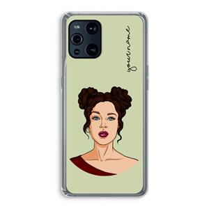 CaseCompany Pop-Art Creator: Oppo Find X3 Pro Transparant Hoesje