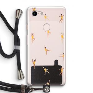 CaseCompany Dans #2: Pixel 3 Transparant Hoesje met koord