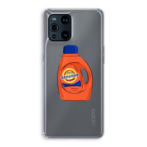 CaseCompany Ultra Sensitive: Oppo Find X3 Pro Transparant Hoesje