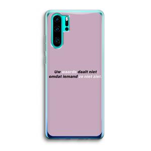 CaseCompany uw waarde daalt niet: Huawei P30 Pro Transparant Hoesje