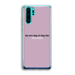 CaseCompany gij beslist: Huawei P30 Pro Transparant Hoesje