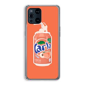 CaseCompany S(peach)less: Oppo Find X3 Transparant Hoesje