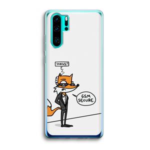 CaseCompany GSM secure: Huawei P30 Pro Transparant Hoesje