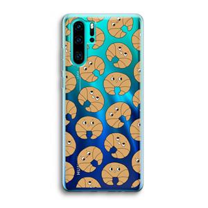 CaseCompany Croissant: Huawei P30 Pro Transparant Hoesje