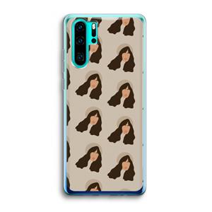 CaseCompany Bonjour mon amour: Huawei P30 Pro Transparant Hoesje