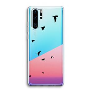 CaseCompany Fly away: Huawei P30 Pro Transparant Hoesje