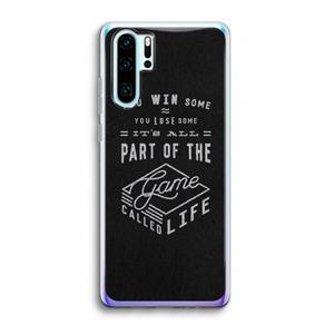 CaseCompany Life: Huawei P30 Pro Transparant Hoesje