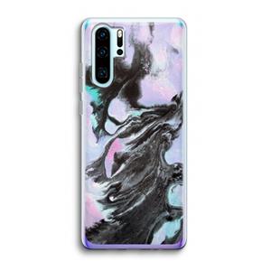 CaseCompany Pastel zwart: Huawei P30 Pro Transparant Hoesje