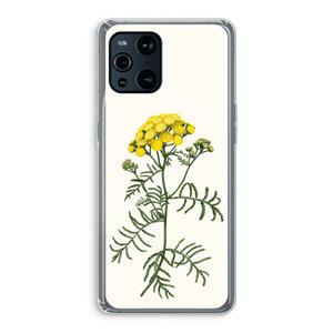 CaseCompany Tansy: Oppo Find X3 Pro Transparant Hoesje
