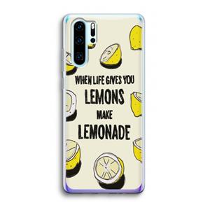 CaseCompany Lemonade: Huawei P30 Pro Transparant Hoesje