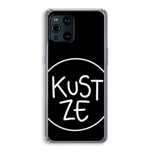CaseCompany KUST ZE: Oppo Find X3 Pro Transparant Hoesje
