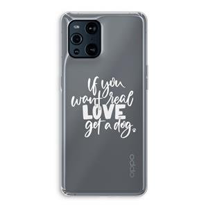 CaseCompany Partner in crime: Oppo Find X3 Transparant Hoesje