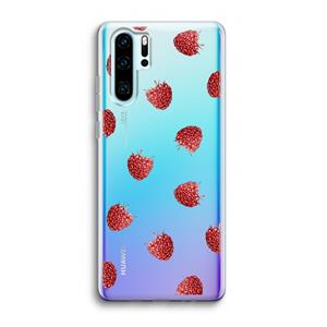 CaseCompany Framboosjes: Huawei P30 Pro Transparant Hoesje