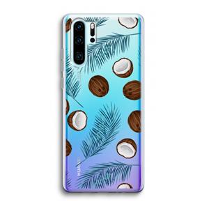 CaseCompany Kokosnoot roze: Huawei P30 Pro Transparant Hoesje