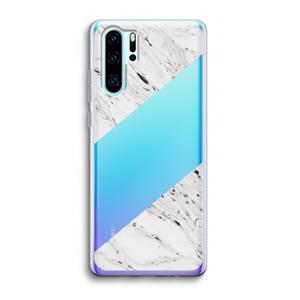 CaseCompany Biggest stripe: Huawei P30 Pro Transparant Hoesje