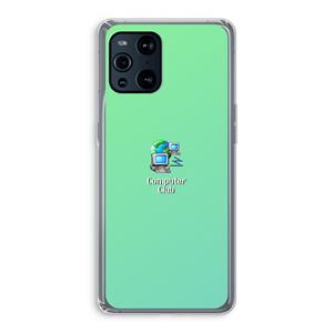 CaseCompany Win98: Oppo Find X3 Transparant Hoesje