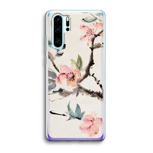 CaseCompany Japanse bloemen: Huawei P30 Pro Transparant Hoesje
