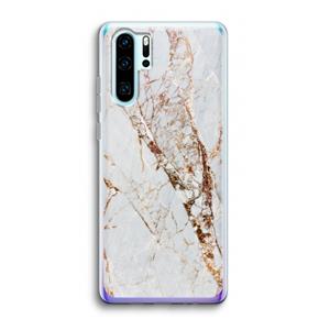 CaseCompany Goud marmer: Huawei P30 Pro Transparant Hoesje