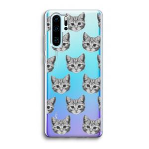 CaseCompany Kitten: Huawei P30 Pro Transparant Hoesje