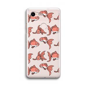 CaseCompany Blub: Google Pixel 3 Transparant Hoesje