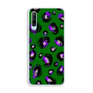 CaseCompany Green Cheetah: Huawei P Smart Pro Transparant Hoesje