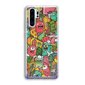 CaseCompany Vexx City: Huawei P30 Pro Transparant Hoesje