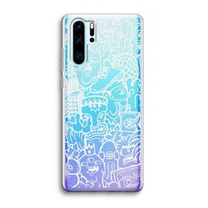 CaseCompany Vexx Mixtape #2: Huawei P30 Pro Transparant Hoesje