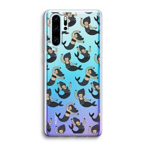 CaseCompany Zeemeermin: Huawei P30 Pro Transparant Hoesje