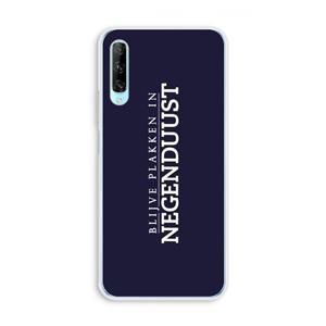 CaseCompany Blijve plakken in Negenduust: Huawei P Smart Pro Transparant Hoesje