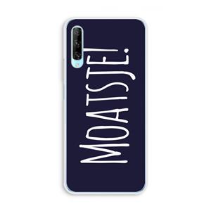 CaseCompany Moatsje!: Huawei P Smart Pro Transparant Hoesje