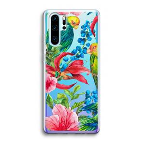 CaseCompany Papegaaien: Huawei P30 Pro Transparant Hoesje
