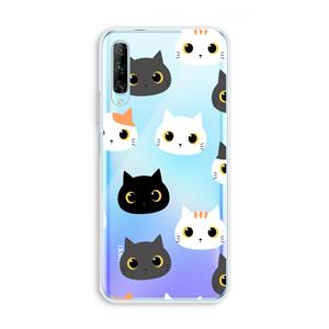 CaseCompany Katten: Huawei P Smart Pro Transparant Hoesje